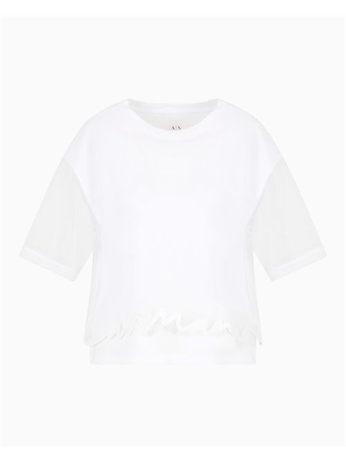 t-shirt woman white ARMANI EXCHANGE | XW000541AF10359/U0002